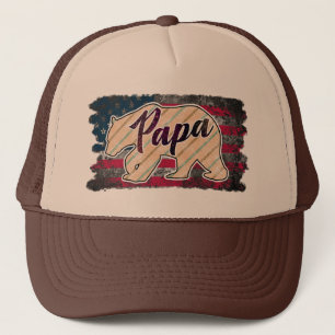 Cool Papa björn Pappa ordkonst Keps