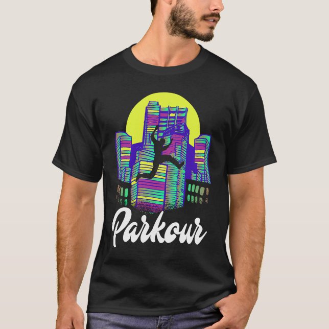 Cool Parkour  1 T Shirt (Framsida)