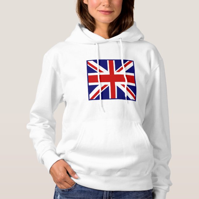 Cool patriotisk Union Jack Tröja (Framsida)