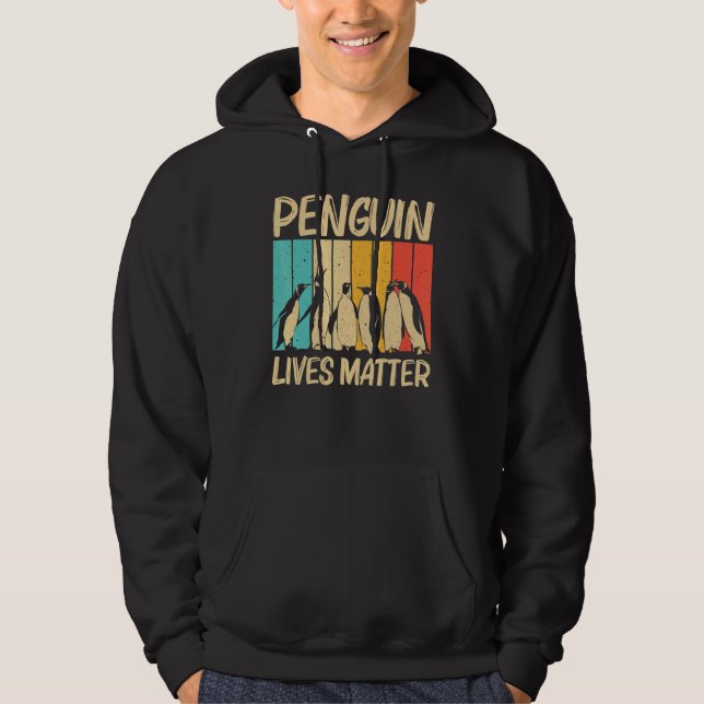 Cool Penguin For Men Women Emperor Penguin Bird   Hoodie (Framsida)