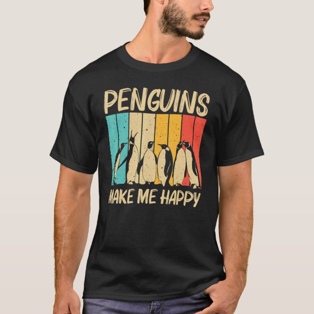 Cool Penguin For Men Women Emperor Penguin Bird   T Shirt (Framsida)