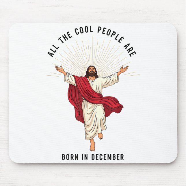 Cool People Are Born In December Christian Jesus C Musmatta (Framsidan)