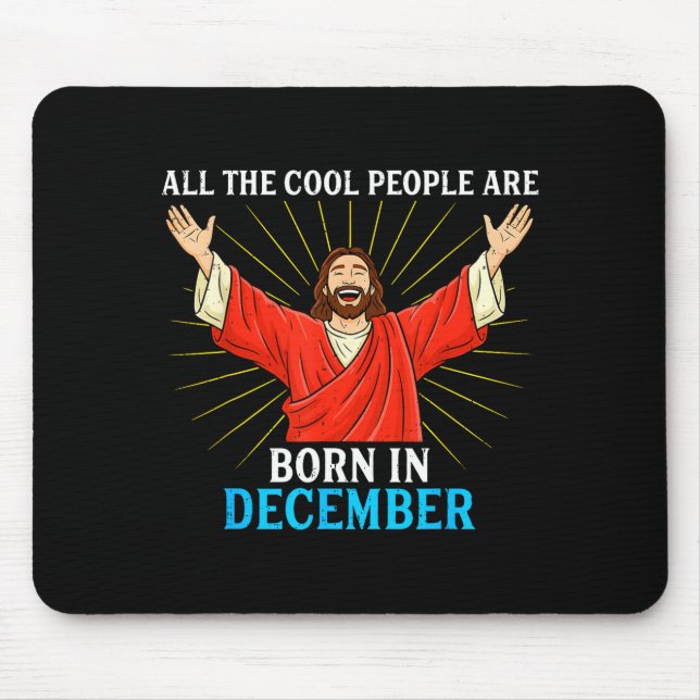 Cool People Are Born In December Christmas Bday Ch Musmatta (Framsidan)