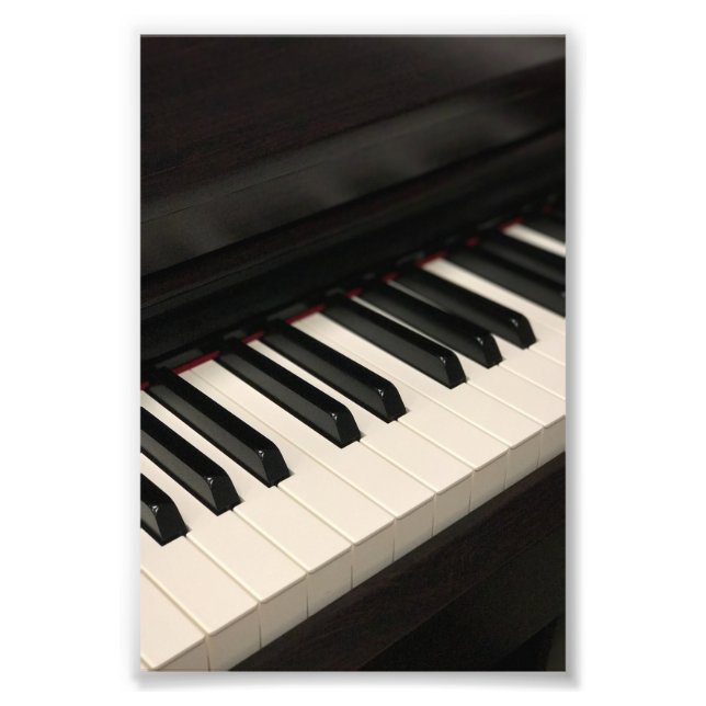 Cool Piano Design Fototryck (Framsidan)