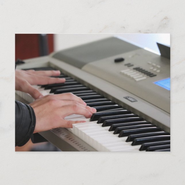 Cool Piano Vykort (Framsida)