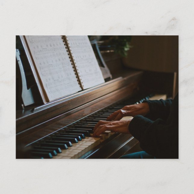 Cool Piano Vykort (Framsida)