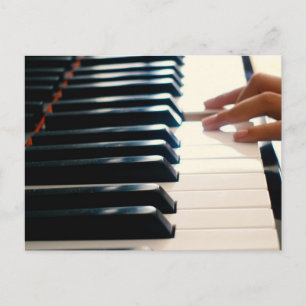 Cool pianodesign vykort
