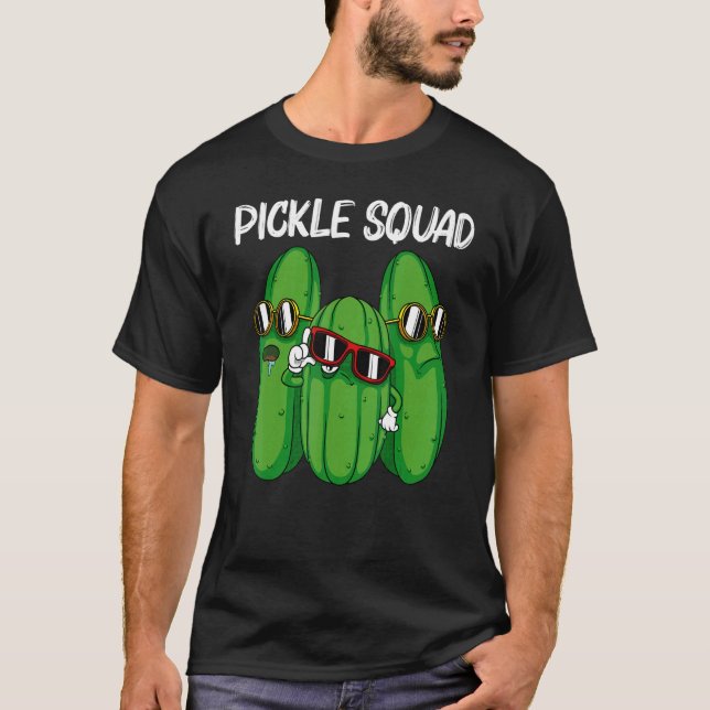 Cool Pickle For Men Women Pickle Food Cucumber  2 T Shirt (Framsida)