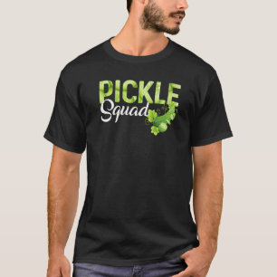 Cool Pickle Gurka Vegan Grupp Grönsaksland Grön T Shirt