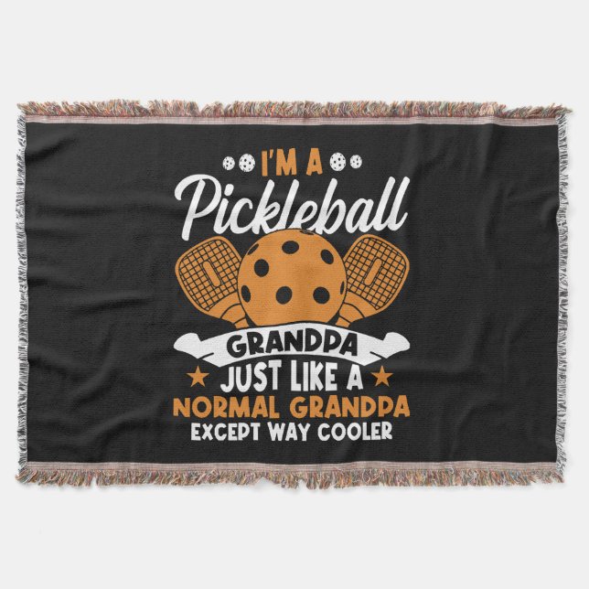 Cool Pickleball Farfarspelare Filt (Framsidan)