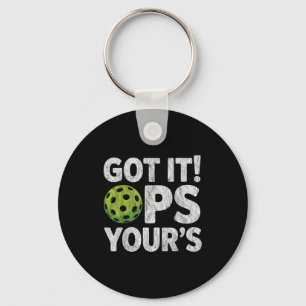 Cool pickleball rolig fick det ops din nyckelring
