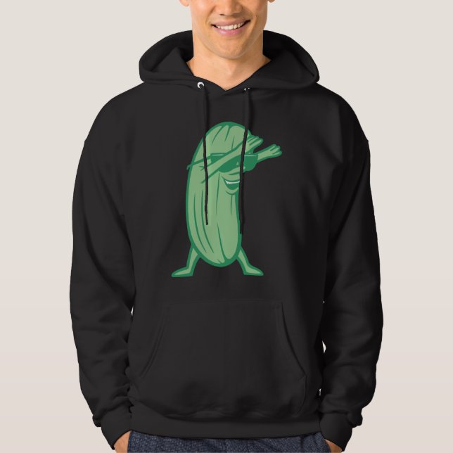 Cool Pickles Dabbing Hoodie (Framsida)