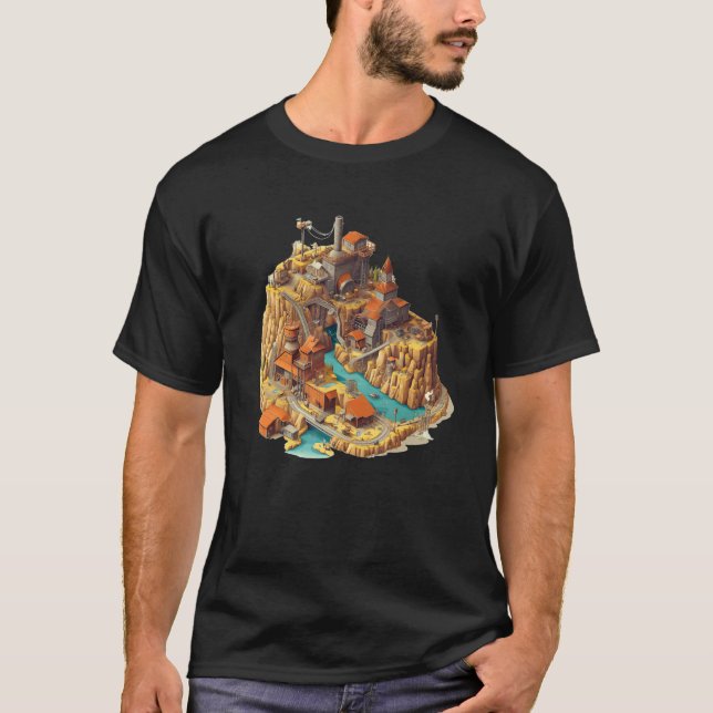 Cool placer grävare för Mineworker och Minehunter T Shirt (Framsida)
