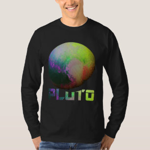Cool Pluto dvärgplanet Kuiperbältet Astronomi T Shirt