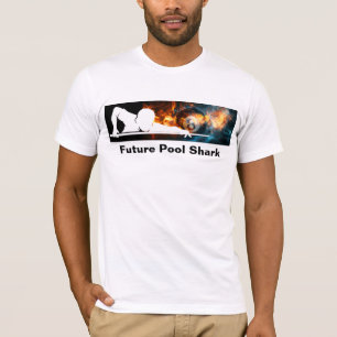 Cool Pool Shark 8 Ball Biljard T-shirt