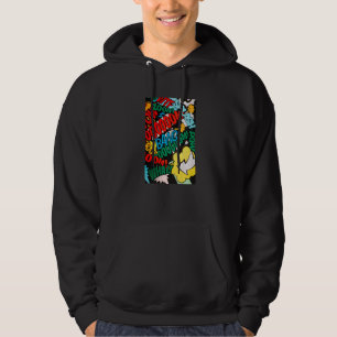 Cool Pop Graffiti Style Illustration Grafisk Desig Hoodie