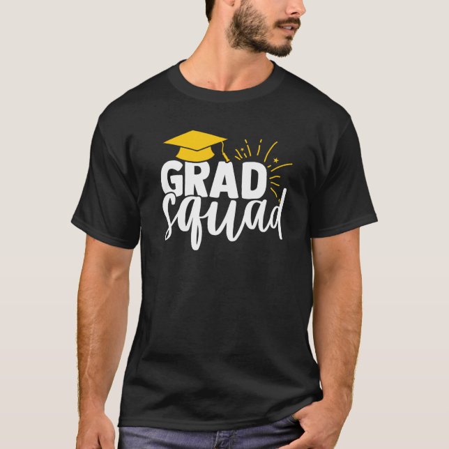 Cool Prom Squad 2023 Prom Graduation Party Matchin T Shirt (Framsida)
