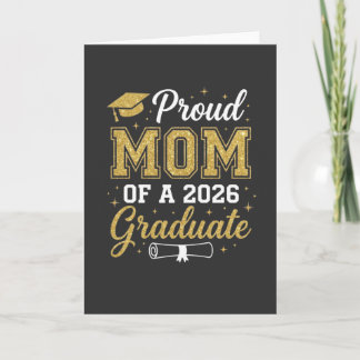 Cool Proud Mom Class of 2026, Graduation Gift for Kort