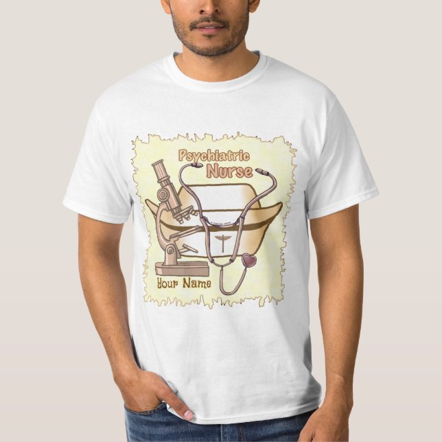 Cool psykiatrisk sjuksköterska t shirt (Framsida)