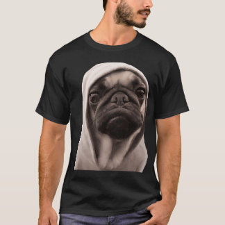 COOL PUG HUND - HIP HOP STIL T SHIRT