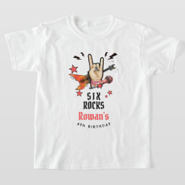 Cool Punk Rockstjärna Födelsedag för alla åldrar T Shirt
