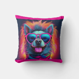 Cool Pup Throw Pillow Kudde