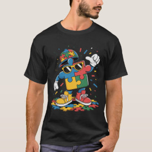 Cool Pusselbit Karaktär - Retro Streetwear St T Shirt