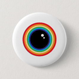 Cool Rainbow Eyeball Knapp