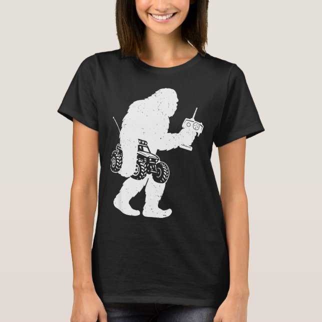 Cool Rc Car Art For Men Women Boys Girls Rc Racing T Shirt (Framsida)