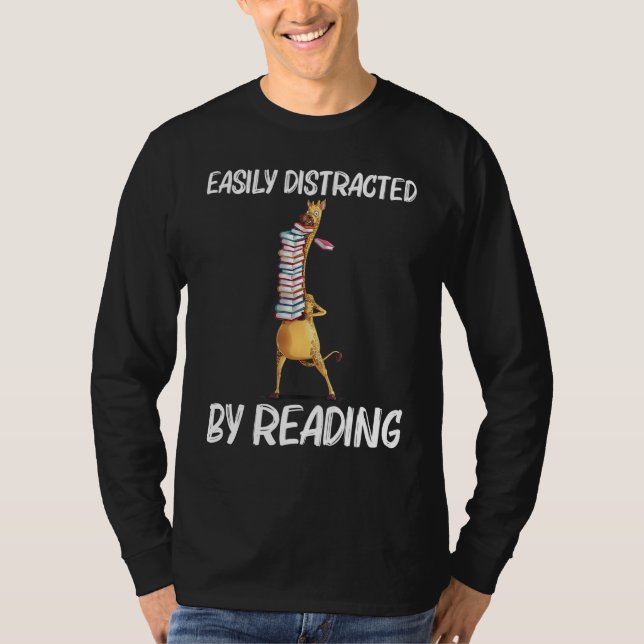 Cool Reading For Men Women Bookworm Learning Book  T Shirt (Framsida)