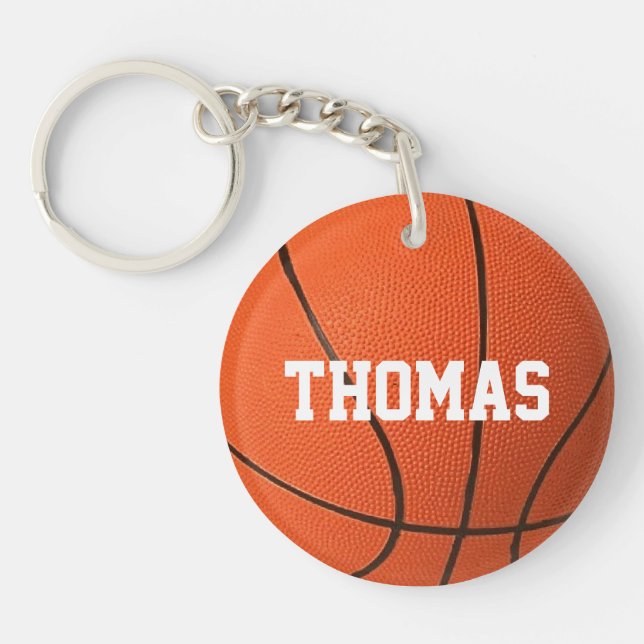 Cool Realistisk Basket med namn Monogram (Framsidan)