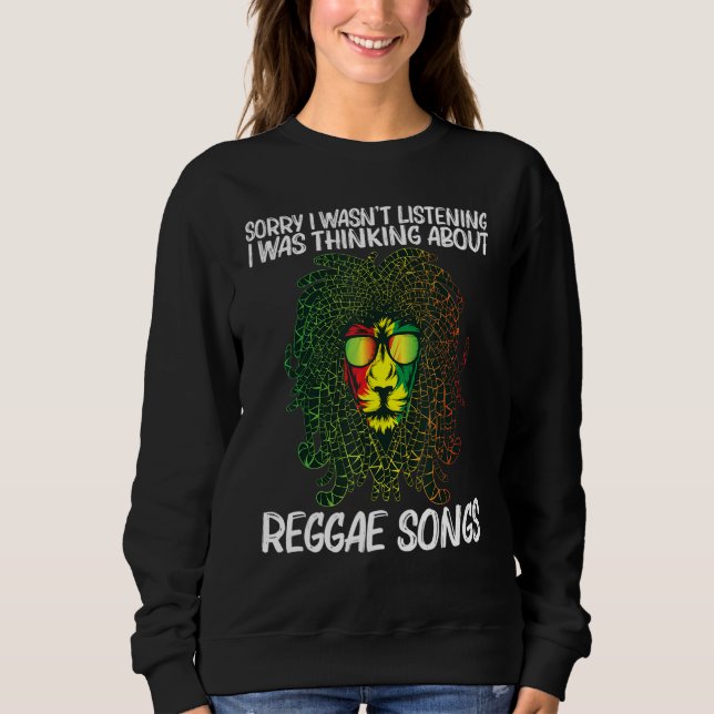 Cool Reggae For Men Women Jamaican Music Genre T Shirt (Framsida)