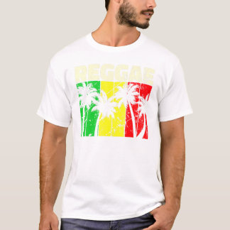 Cool Reggae Musik Rastafari Ragga Reggaeton Jamaik T Shirt