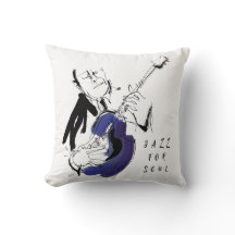 Cool Retro Man Playing Guitar - Custom Name