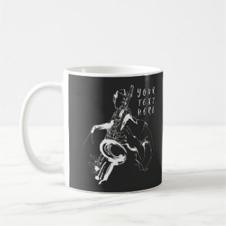 Cool Retro Saxophonist Custom Name (名入れ・カスタム対応) Kaffemugg