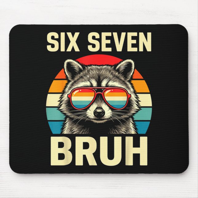 Cool Retro Six Seven Bruh Raccoon Sungles Meme 67  Musmatta (Framsidan)
