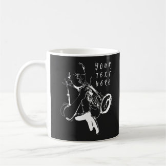 Cool Retro Trumpeter Custom Name (名入れ・カスタム対応) Kaffemugg