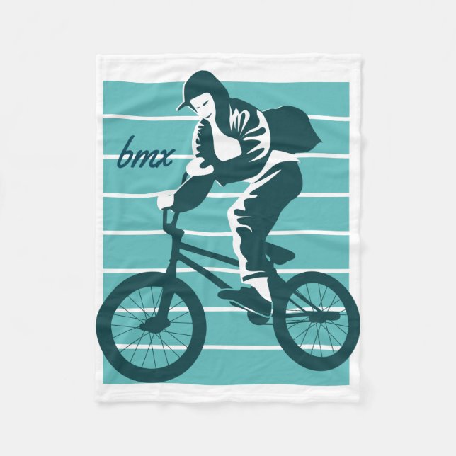 Cool Rider Design - BMX Fleecefilt (Framsidan)