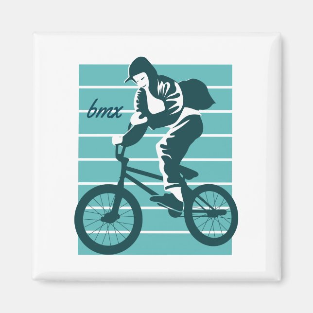 Cool Rider Design - BMX Magnet (Framsidan)