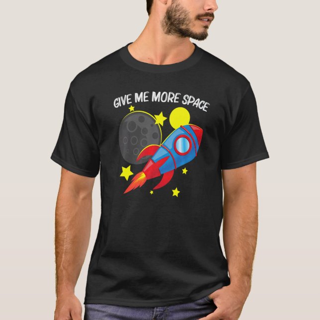Cool Rocket For Men Women Kids Rockets Space Ship  T Shirt (Framsida)