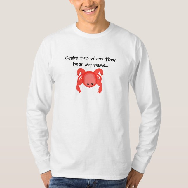 Cool Röd Krabba Tröja (Framsida)