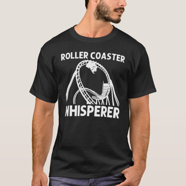 Cool Roller Coaster For Men Women Roller Coaster T Shirt (Framsida)