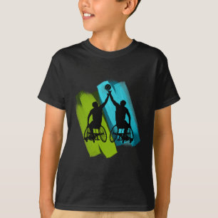 Cool rullstol Sketll spel  T Shirt
