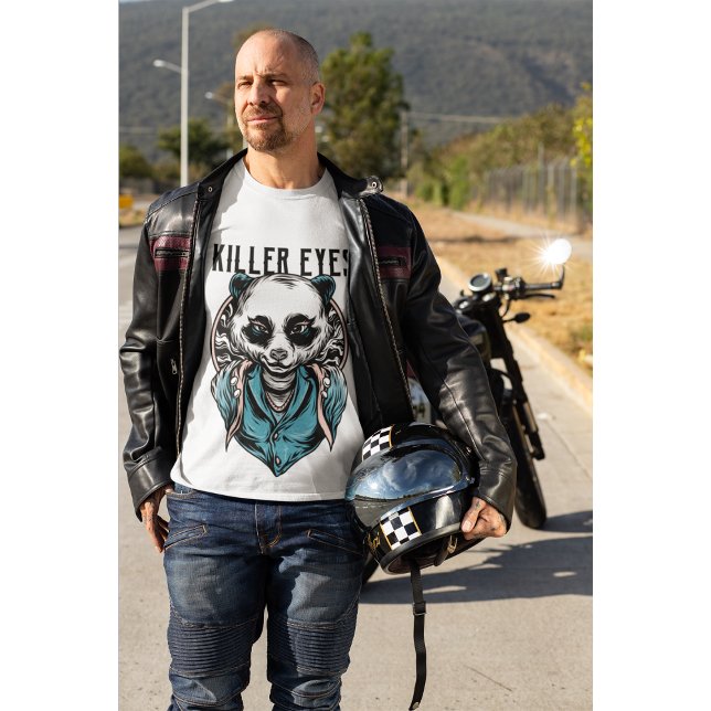 Cool Samurai Panda T-shirt | Vild Panda Krigare  (Skapare uppladdad)