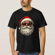 Cool Santa Claus ansikte med solglasögon jul