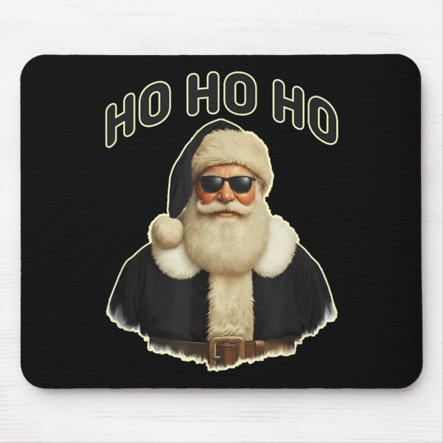 Cool Santa In Black Hat Sungles Graphic  Musmatta (Framsidan)