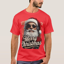 "Cool Santa Merry Christmas Tee – Funny Holiday