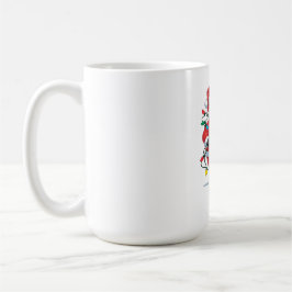 Cool Santa with Christmas Lights – Modern Festive Kaffemugg