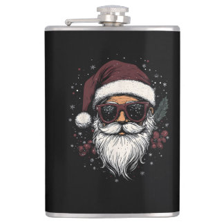 Cool Santa with Sunglasses Christmas Fickplunta