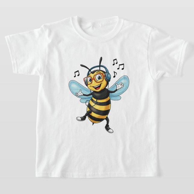 Cool seriebi som lyssnar på musik t shirt (Laydown)